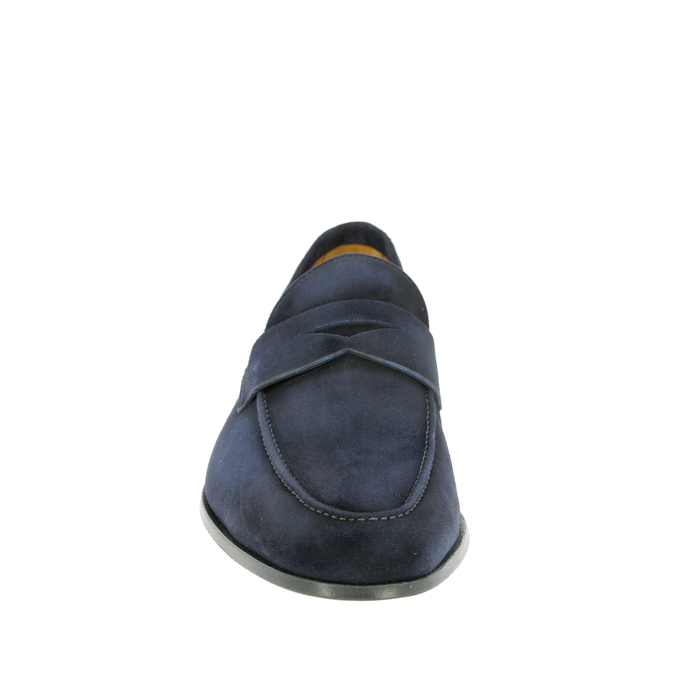 Magnanni moccassins bleu bleu