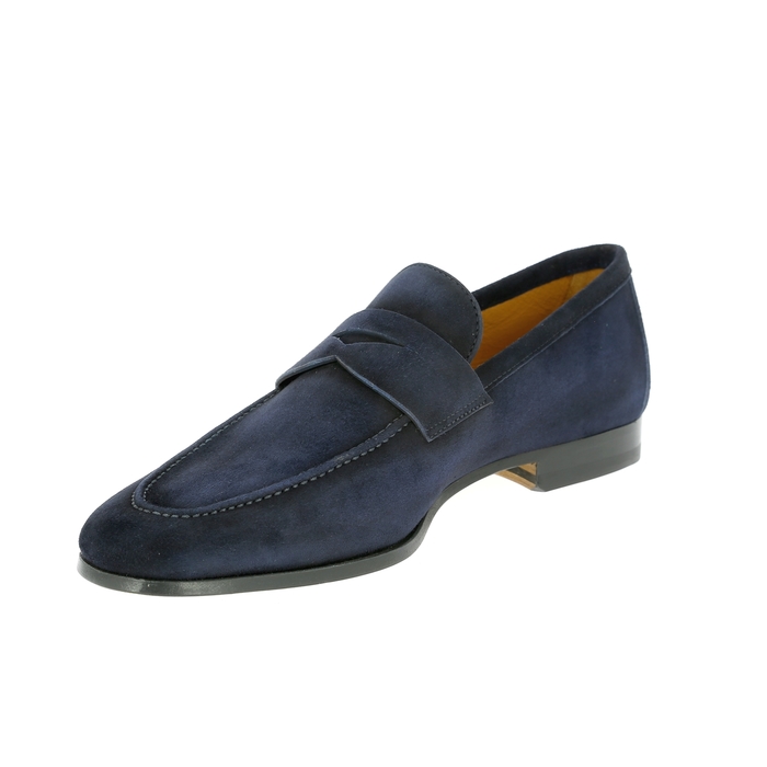 Magnanni moccassins bleu bleu