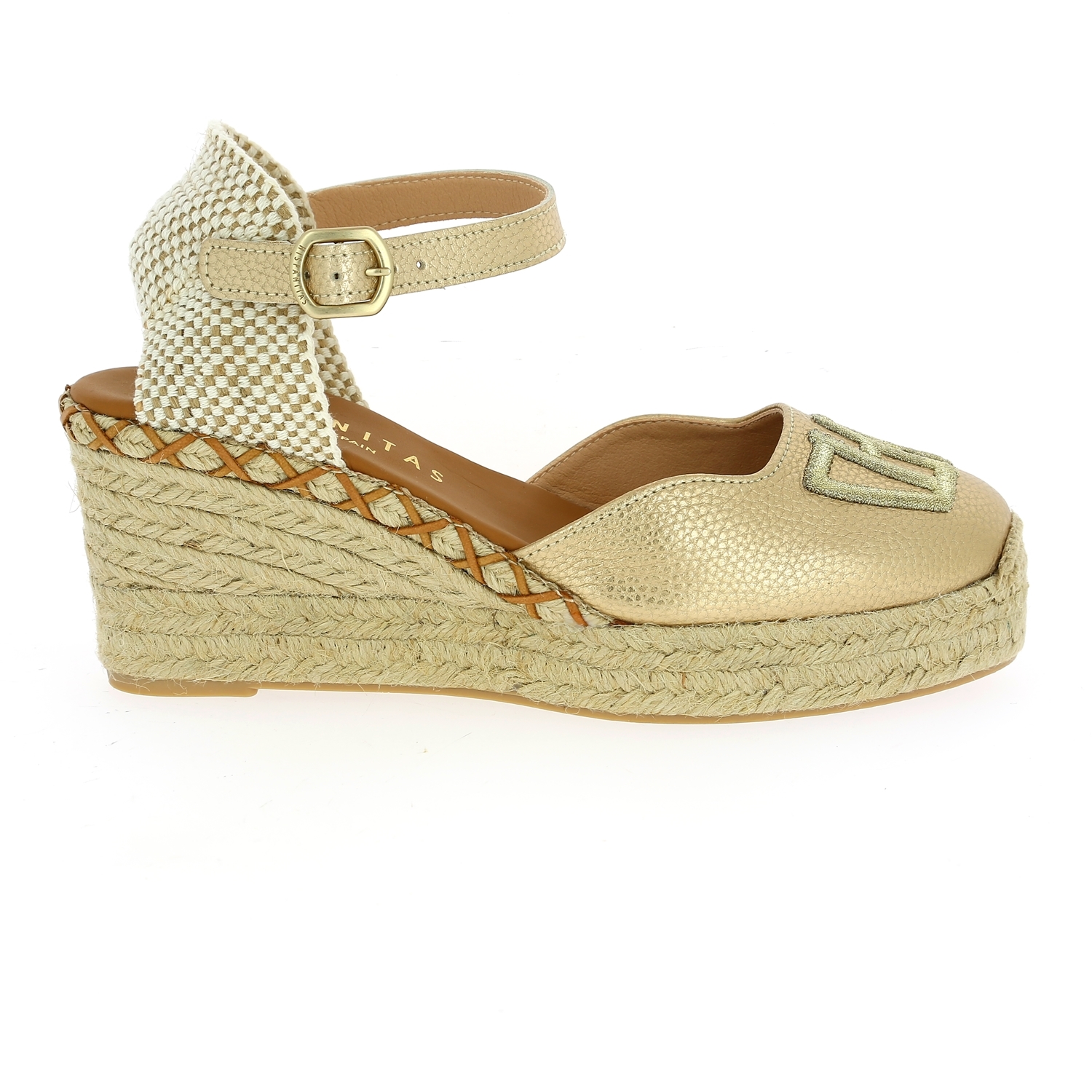 Zoom Hispanitas espadrilles platine