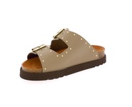 Scholl Muiltjes - slippers taupe