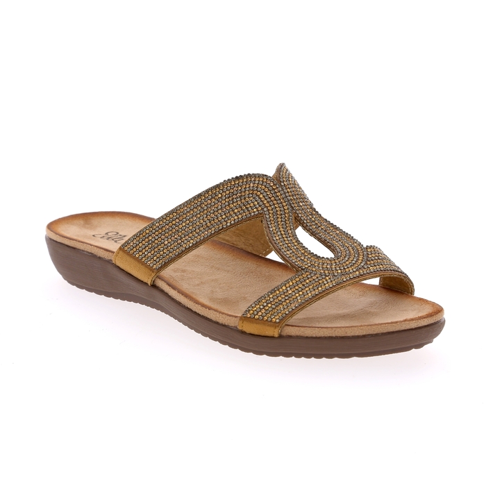 Ella Cruz muiltjes - slippers bruin bruin
