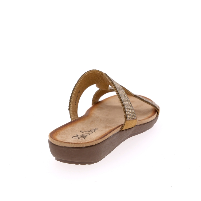 Ella Cruz muiltjes - slippers bruin bruin