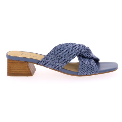 Muiltjes - slippers Di Lauro Blauw