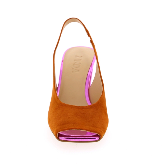 Zinda sandalen cognac cognac