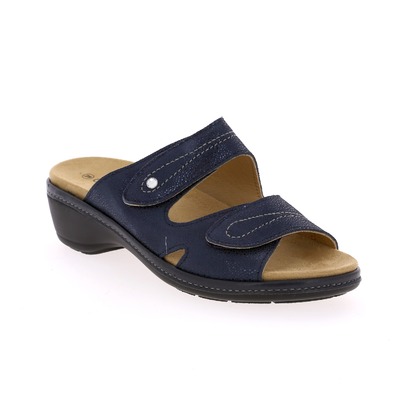 Muiltjes - slippers Cypres Blauw