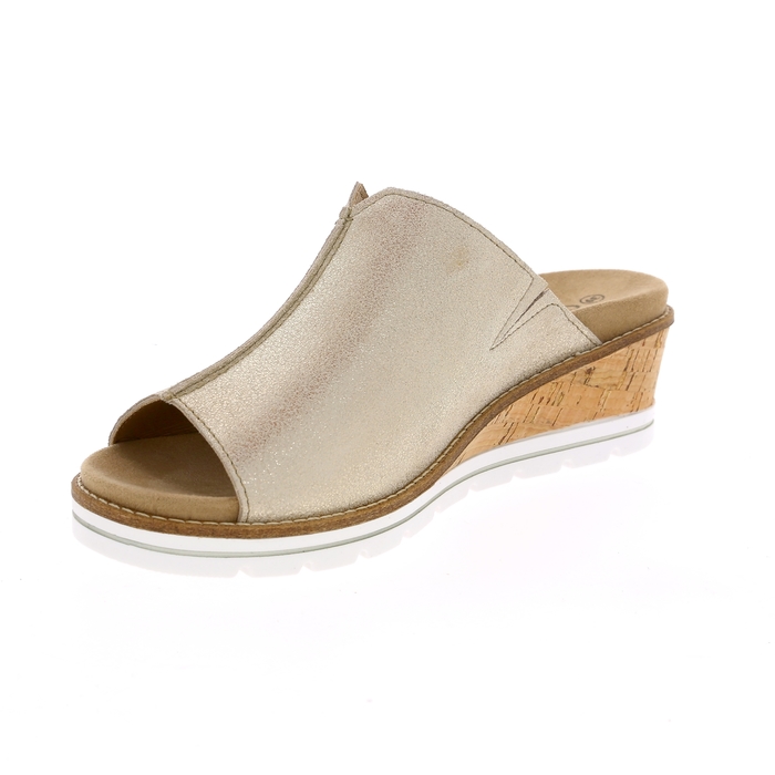 Cypres muiltjes - slippers platinum platinum