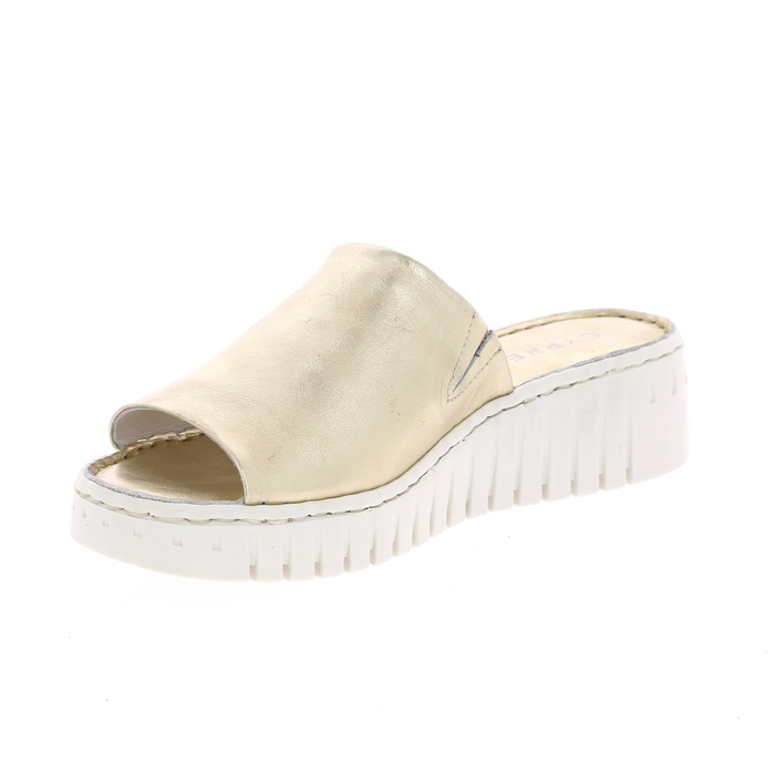 Cypres muiltjes - slippers platinum platinum
