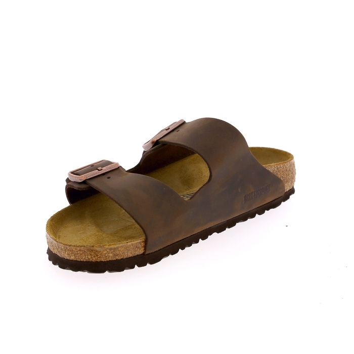 Birkenstock muiltjes bruin bruin