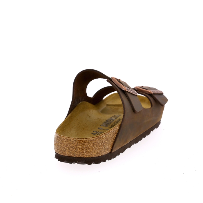 Birkenstock muiltjes bruin bruin