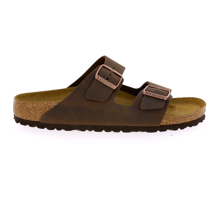 Birkenstock muiltjes bruin bruin
