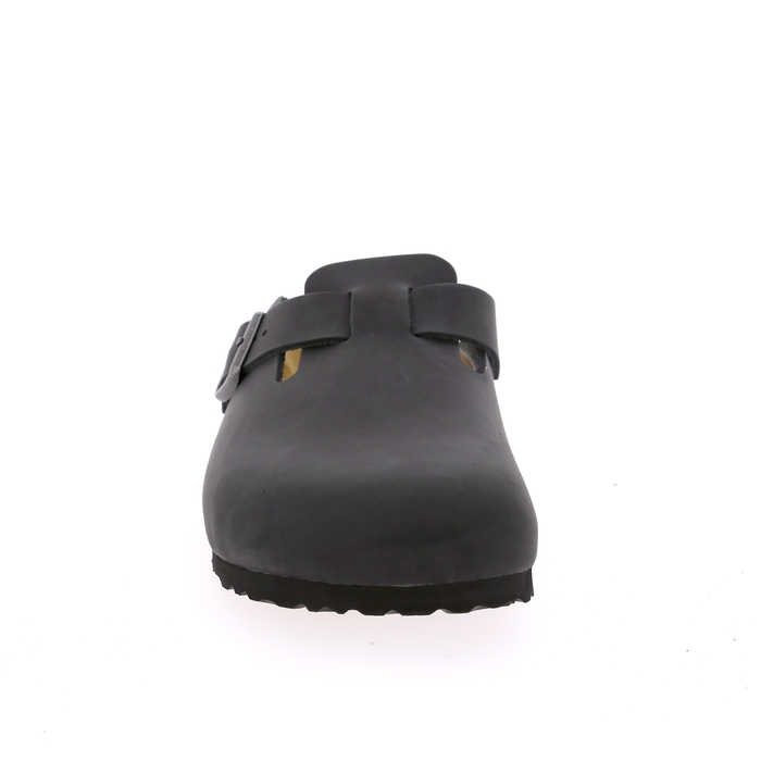 Birkenstock muiltjes zwart zwart