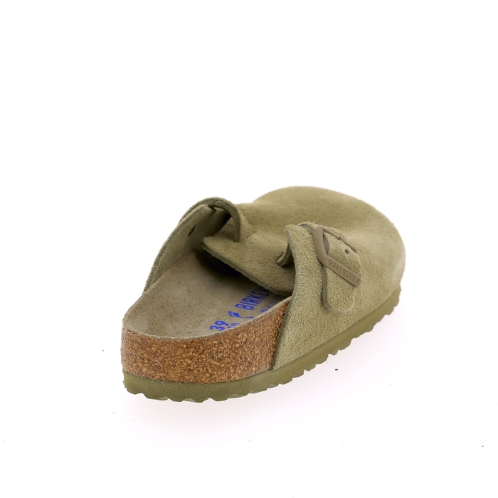 Birkenstock muiltjes - slippers kaki kaki