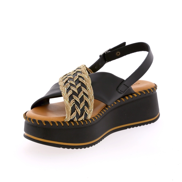 Cypres sandales noir noir
