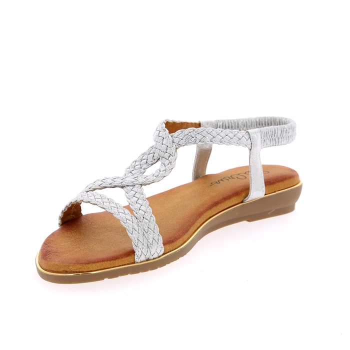 Ella Cruz sandalen zilver zilver
