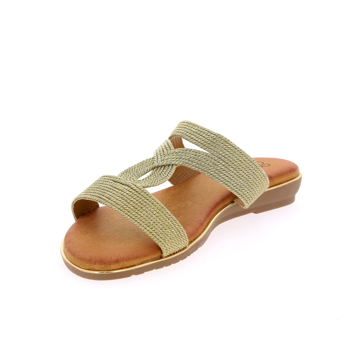 Ella Cruz muiltjes - slippers goud goud