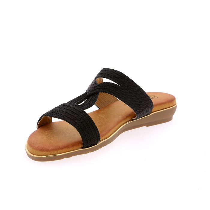 Ella Cruz muiltjes - slippers zwart zwart