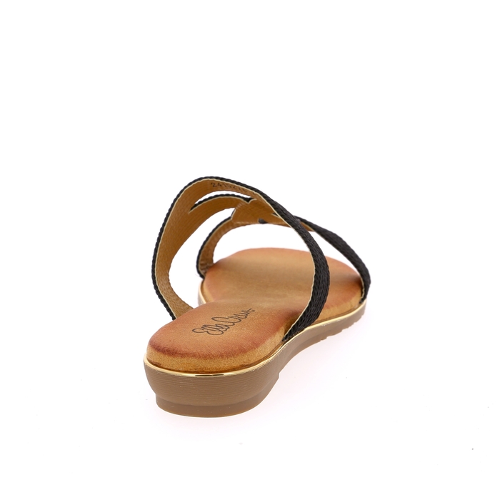 Ella Cruz muiltjes - slippers zwart zwart