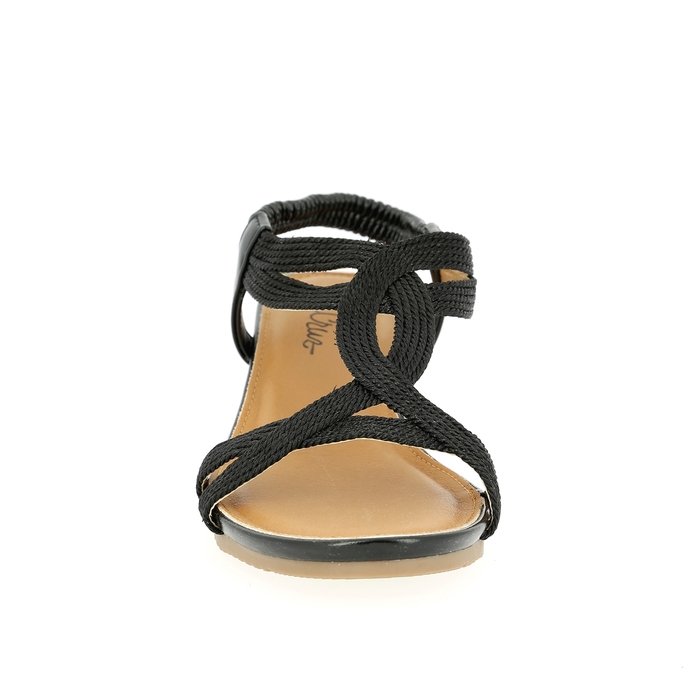 Ella Cruz sandalen zwart zwart
