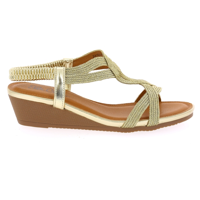Ella Cruz sandalen goud goud