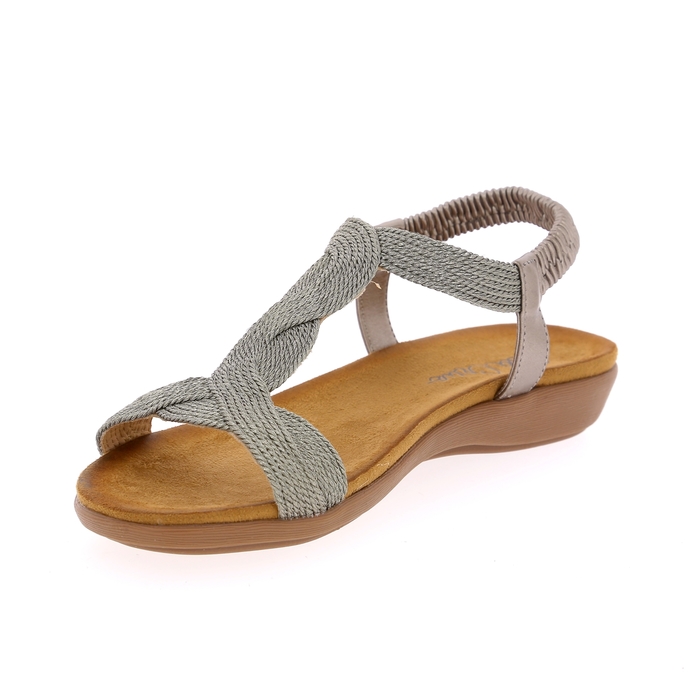 Ella Cruz sandalen grijs grijs