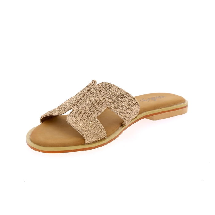 Lisa&jo muiltjes - slippers platinum platinum