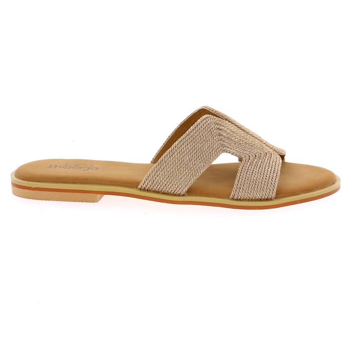 Lisa&jo muiltjes - slippers platinum platinum