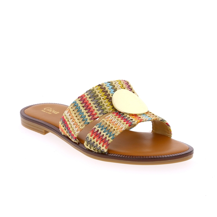 Gioia muiltjes - slippers zwart