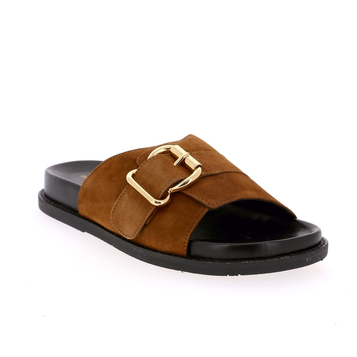 Copenhagen muiltjes - slippers kaki