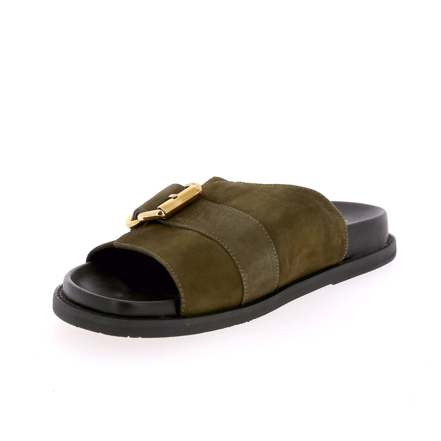 Zoom Copenhagen muiltjes - slippers kaki