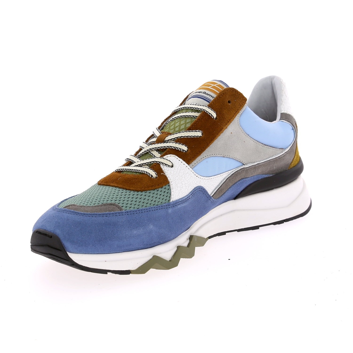 Zoom Floris Van Bommel basket bleu