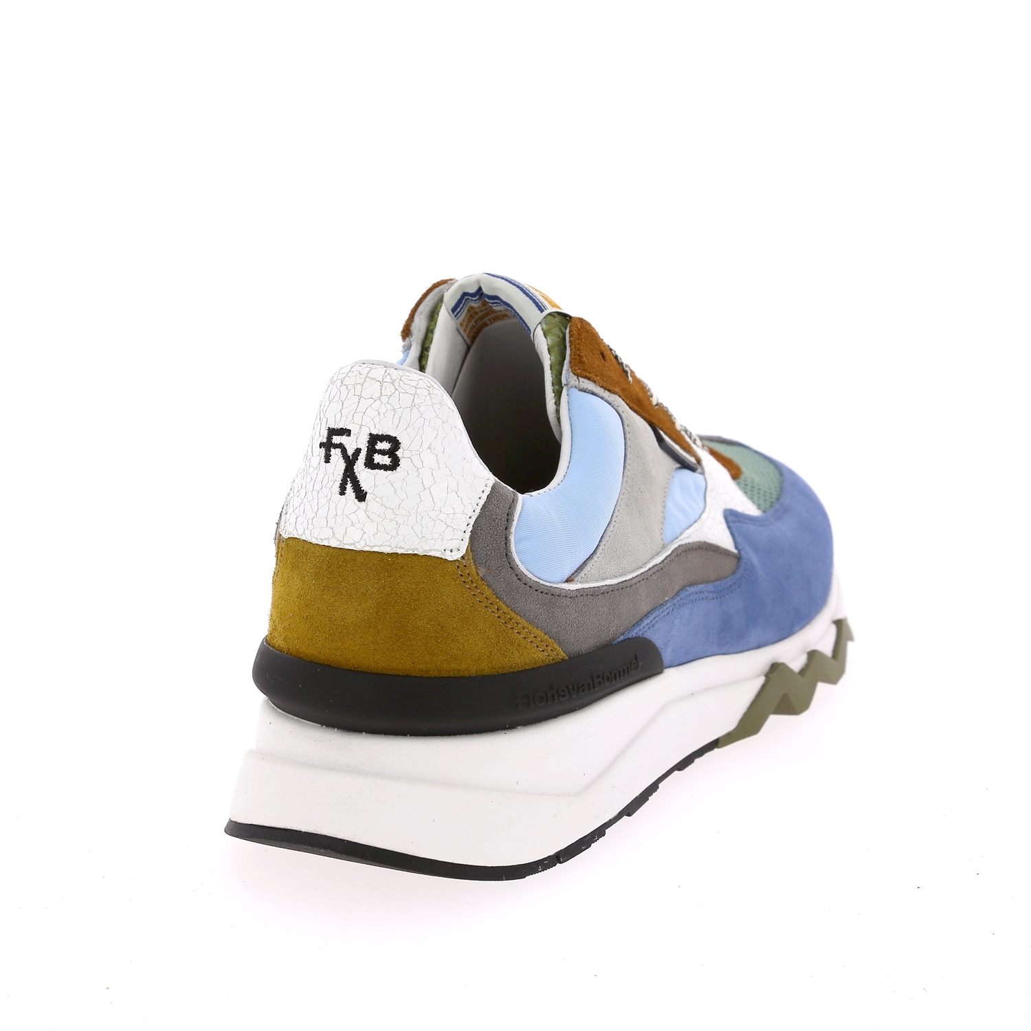 Zoom Floris Van Bommel basket bleu