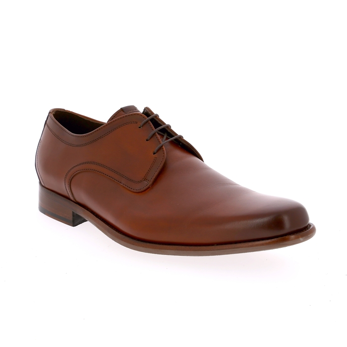 Floris Van Bommel veterschoenen grijs