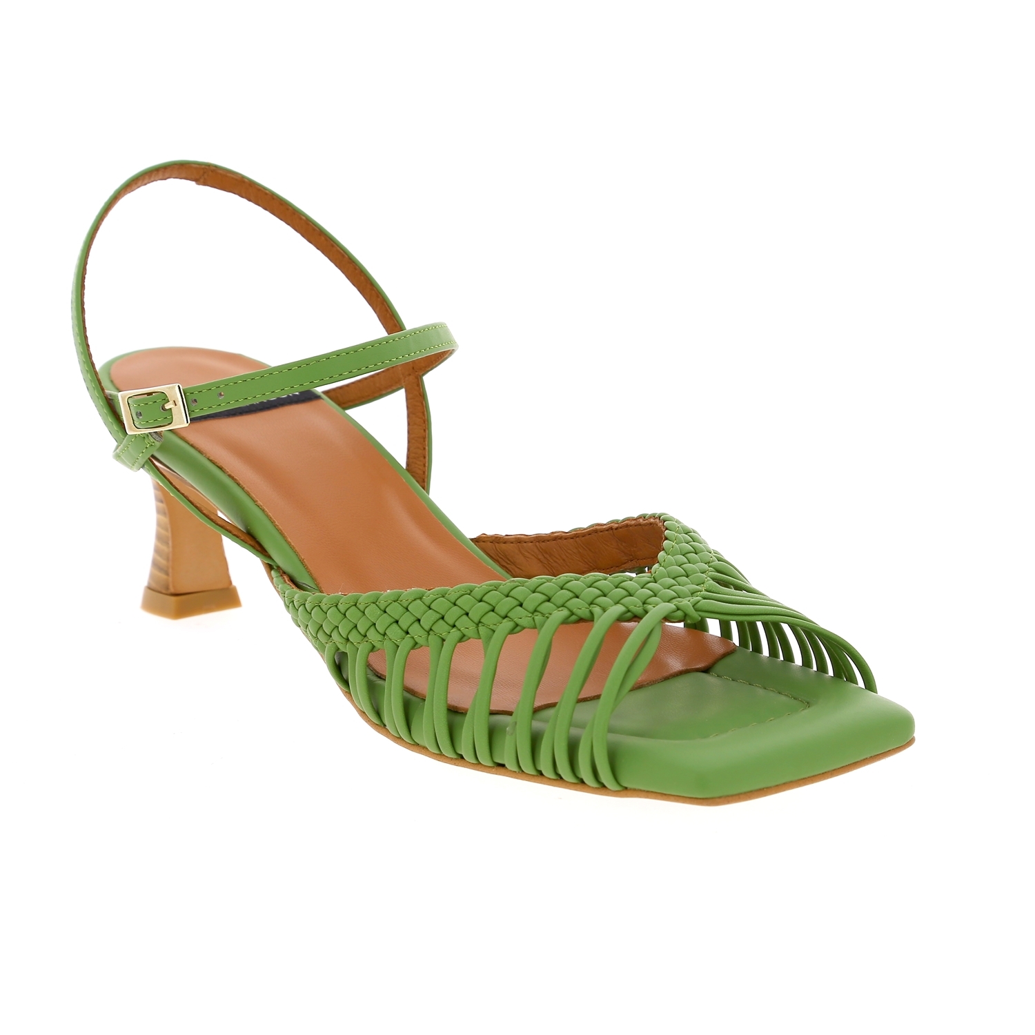 Zoom Angel Alarcon sandalen kaki