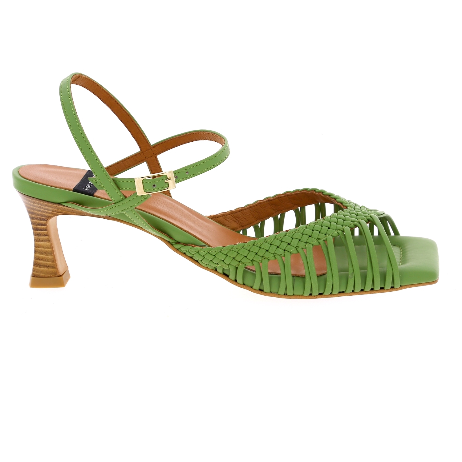Zoom Angel Alarcon sandalen kaki