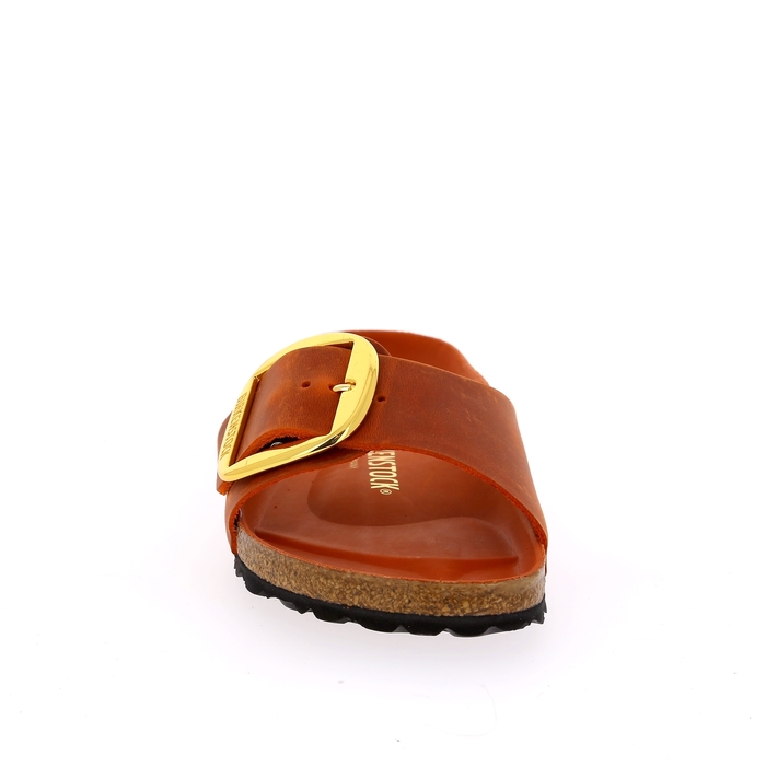 Birkenstock muiltjes - slippers roest roest
