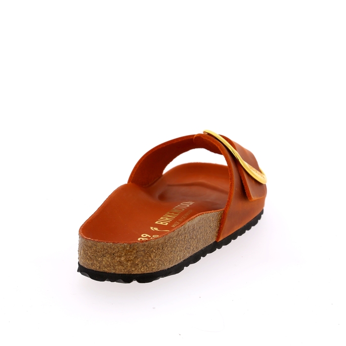 Birkenstock muiltjes - slippers roest roest