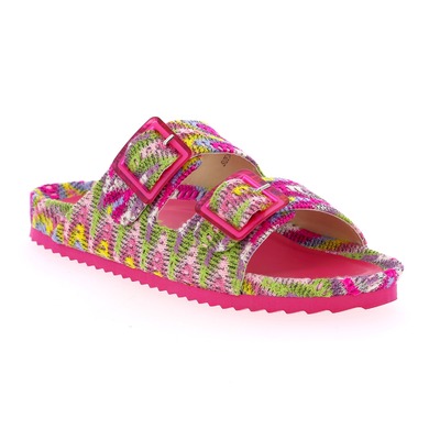 Muiltjes - slippers Colors Of California fuchsia