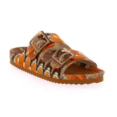 Muiltjes - slippers Colors Of California camel