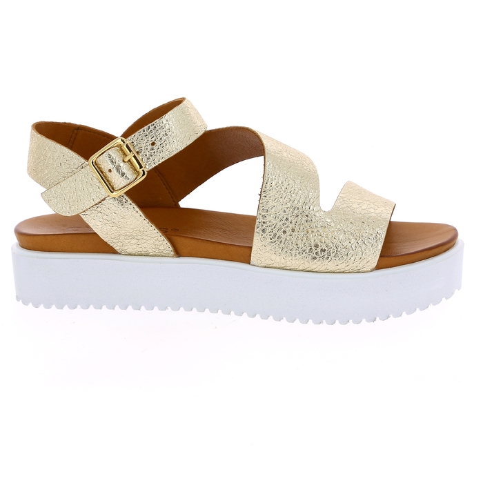 Cypres sandalen goud goud