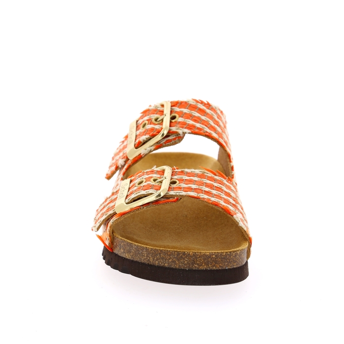 Scholl mulles orange orange