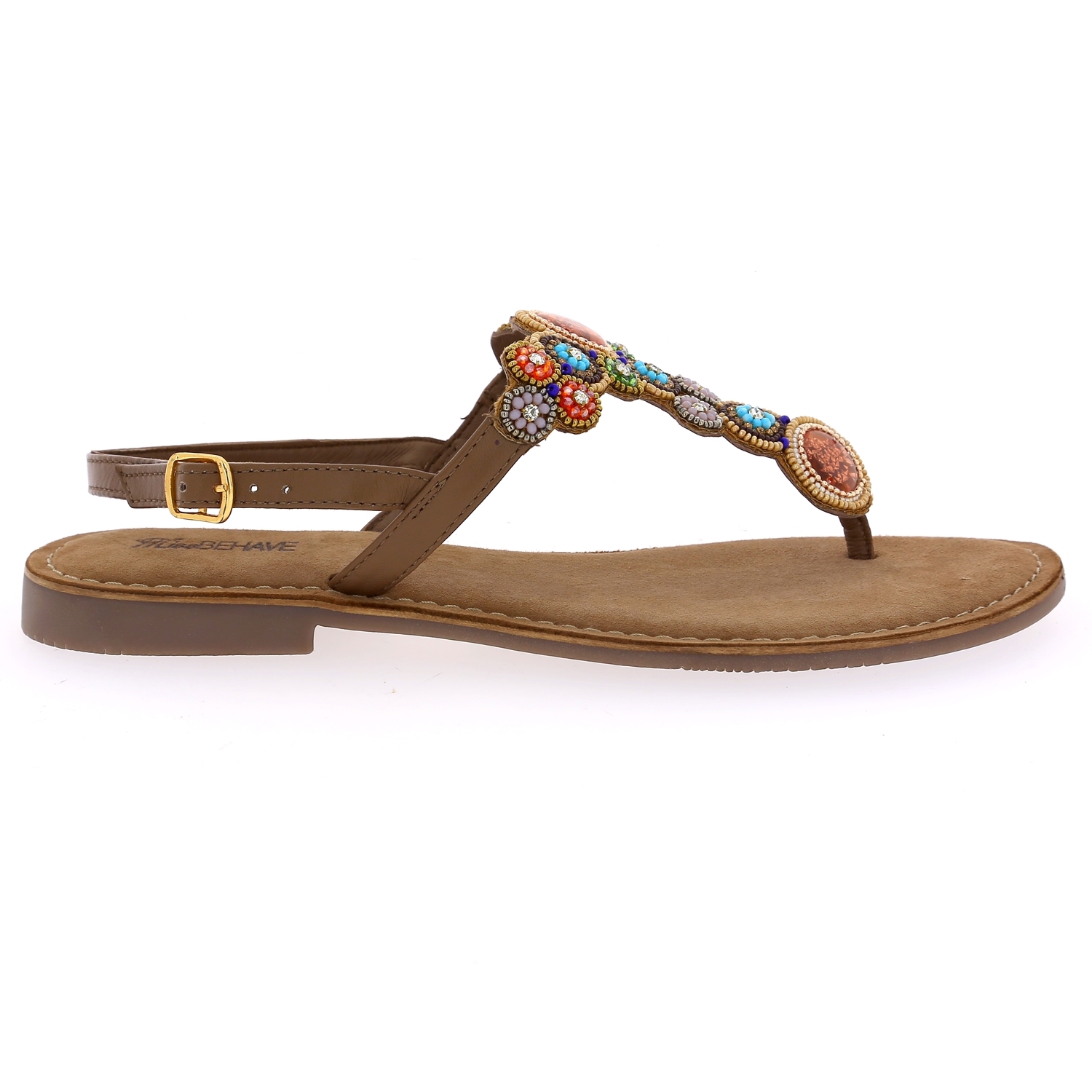 Zoom Cypres sandales taupe