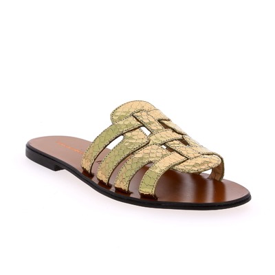 Rossano Bisconti Muiltjes - slippers goud