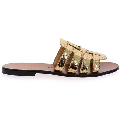 Muiltjes - slippers Rossano Bisconti goud