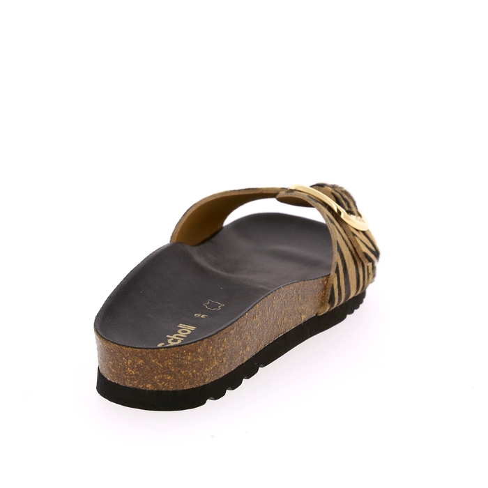 Scholl muiltjes - slippers beige beige
