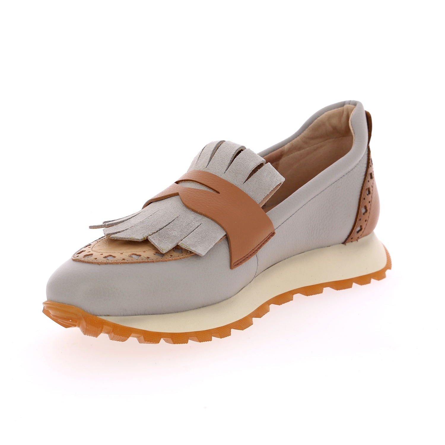 Zoom Hispanitas instappers - instapschoenen taupe