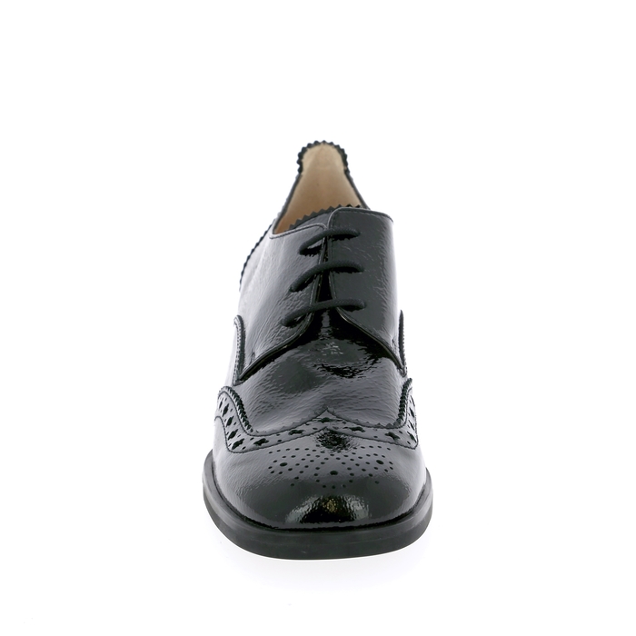 Hispanitas veterschoenen zwart zwart