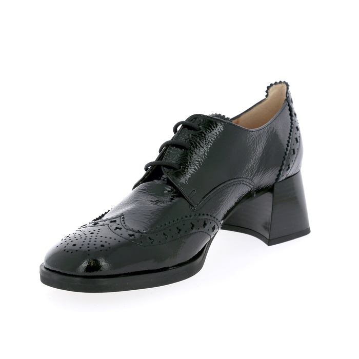 Hispanitas veterschoenen zwart zwart