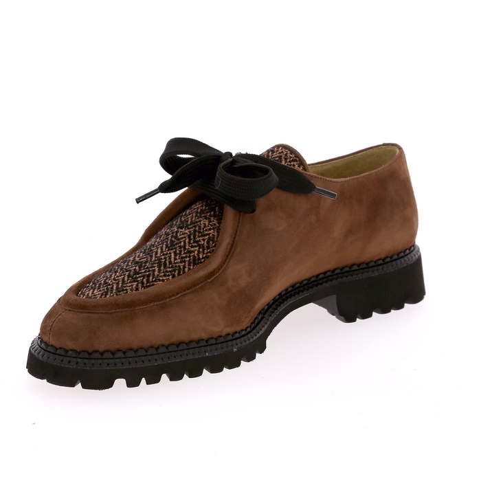 Brunate veterschoenen bruin bruin