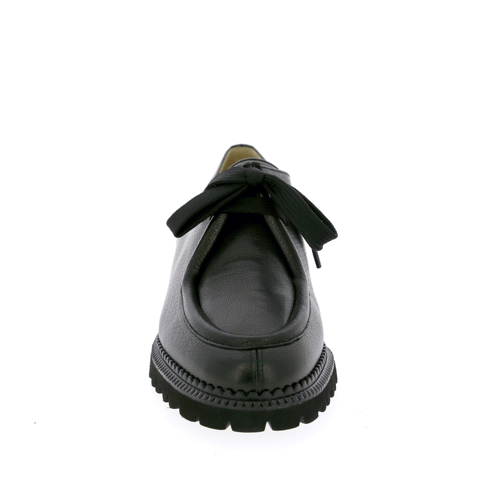 Brunate veterschoenen zwart zwart