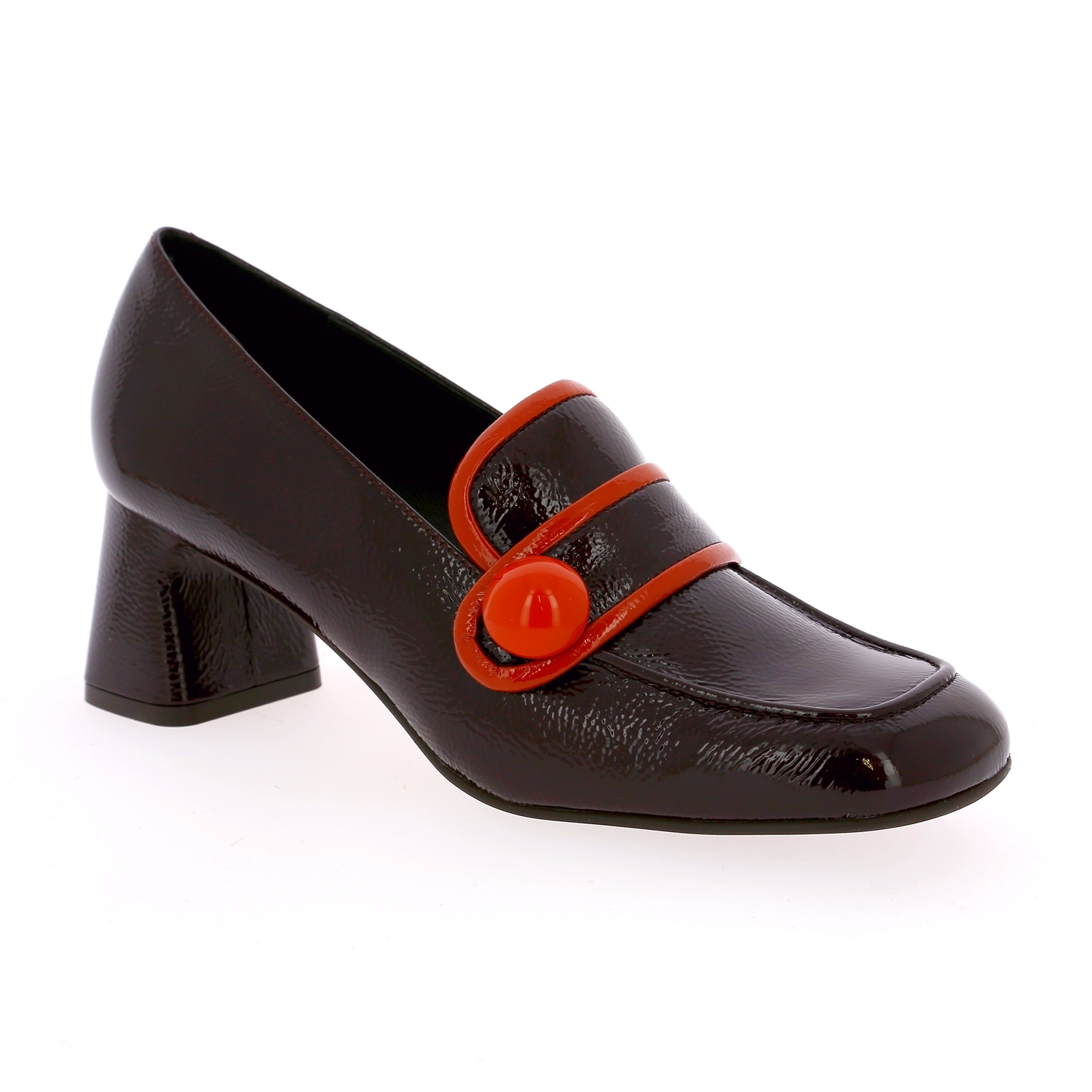 Zoom Zinda moccassins bordeaux